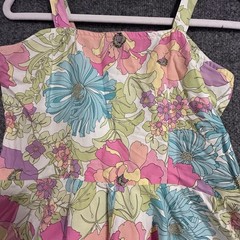 Unbranded Sundress S Floral 60s Pink Green Blue Yellow Lavender Cottagecore