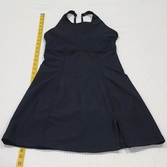 YPB Abercrombie sculptLUX Tennis Dress Black High Neck Built-in Shorts XS