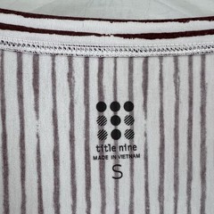 Title Nine Hiolani Painted Stripe Shift Knit Dress Small 2021