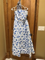NWT Size 8 Shoshanna Dana Strapless Floral-Print Maxi Dress $695