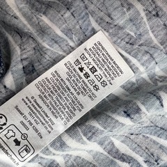 Seasalt Cornwall Dress 10 P Jersey Cotton 3/4 Sleeve Midi Button Cuff Sleeve