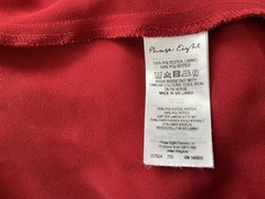 Women Phase Eight Dress Burgundy Polyester 40