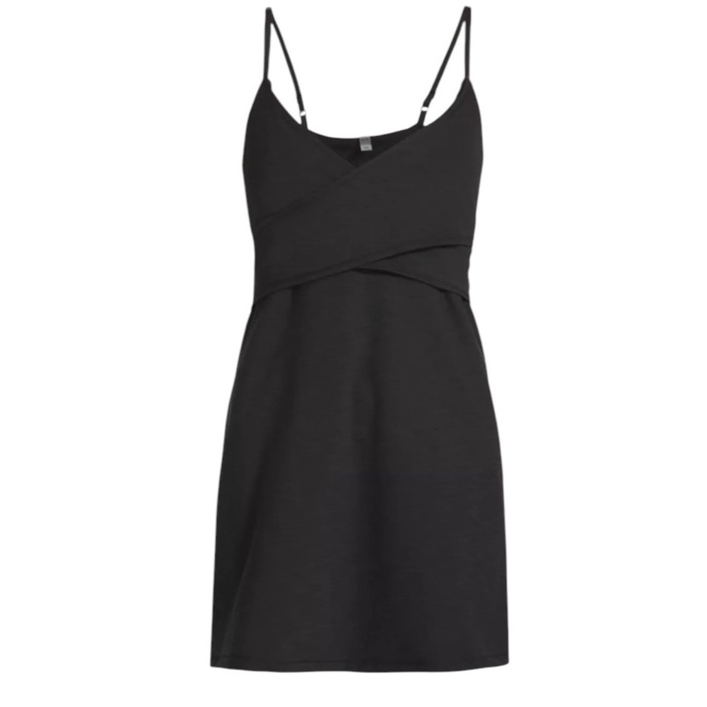 Beyond Yoga Heather Rib Skip Town Mini Dress Size Medium