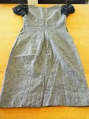 REVIEW Made in Australia Corporate Office Work Business Dress Silk Size 8 B46