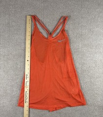 Nike Dress Womens Small Orange Dri-Fit Racerback Activewear Strappy Lightweight