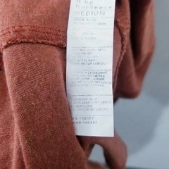 H By Bordeaux Anthropologie Skater Dress M Medium Rust Orange Jersey Knit USA