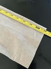 EILEEN FISHER Natural Linen Tencel Long Round Neck Dress Size Small