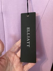 Elliatt New With tags Lavender Fitted Dress Short Square Sleeves Size M