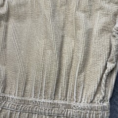 J.G. Hook Corduroy Shirt Dress Women’s 6P Vintage 90s Y2K Button Front Beige
