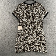 Superdown Womens Dress Multicolor Animal Print Harper Lined 100% Rayon