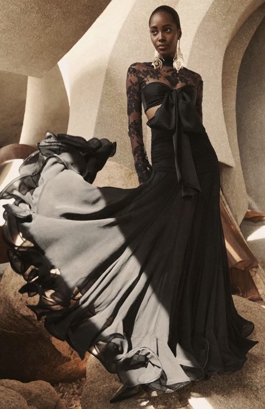 Zimmermann Illustration Flounce Gown / Dress. Size 0 (6-8au) US 2/4