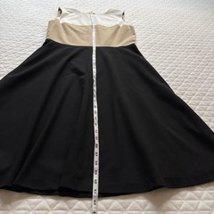 Talbots Women’s Formal Dress Size Color Block Black Brown White Career Old Money