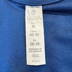 Balance Collection Athletic Dress Women Medium Blue Tennis Pickleball Activewear