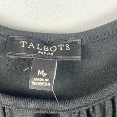 Talbots Maxi Dress Size Medium Petite Sleeveless Elastic Waist Stretch