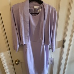 Calvin Klein Women&rsquo;s Dress Size 10 with Matching L/G/G Top and Skirt Set