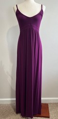 Old Navy Maxi Sleeveless Dress Womens M Plum Purple Smocked