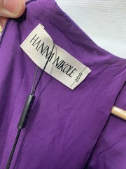 Hanna Nikole Women&rsquo;s Plus Size Guest Dress with Jacket 2 Piece Size 20W Purple