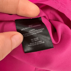 Tibi Womens Silk Lined Short Cap Sleeves Open Back Mini Sheath Dress Pink Size 2