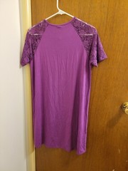 Agnes And Dora Womens Small S Lace Raglan Dress Brand New Nwt Casual