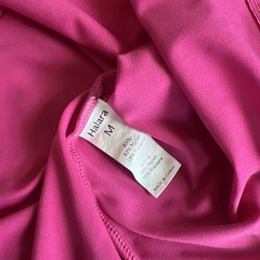 Halara Pink Tank Dress Medium Adjustable Straps Halter