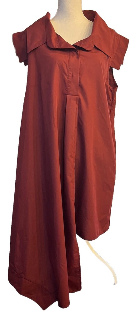 Metamorphoza Maroon/red Asymmetrical Dress, Custom Plus size. 2x MSRP $200