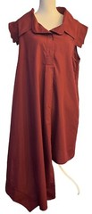 Metamorphoza Maroon/red Asymmetrical Dress, Custom Plus size. 2x MSRP $200