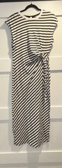 Anthropologie Daily Practice Stripped Max Dress Size S NWT