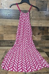 Banana Republic Sun Dress Women 6 Boho Chic Y2K Nautical Princess Sexy Summer