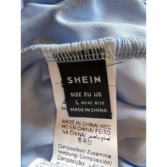 Blue Maternity Bodycon Dress