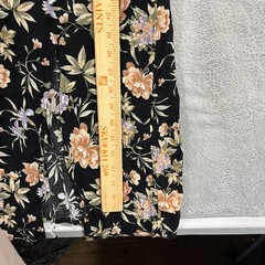 American Eagle Dress Small Y2K Floral Midi Slit Spaghetti Straps Straight Boho