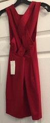 NWT TOBI Old Money Quiet Luxury Mob Wife Glam Open Back Coast Preppy Size XS