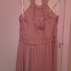 Speechless Pink Beaded Halter Neck Sleeveless Maxi Dress Long Size 11