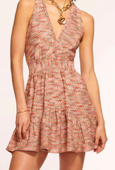 Ramy Brook Willie Dress size XL NWT Multi-Color Pink Lining Sleeveless