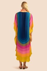 Women&rsquo;s Beautiful Fancy Satin Silk Kaftan, Maxi Beach Coverups for Women J5703