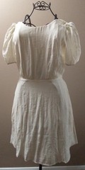 Listicle Cream Dress