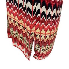 Creme Fraiche Chevron Silk Blend Shift Dress XS