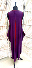 ALAMBIKA LONG COLOURFUL DRESS TOP SIZE – S – M – MADE IN ISRAEL.