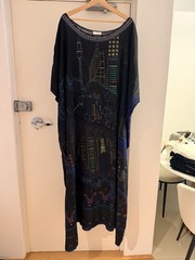100% Authentic. Camilla *Nocturnal Neons* Round Neck Kaftan. One Size ARCHIVAL!