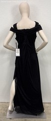 NWT Alex Evenings Black Sparkly Dress Size Women&rsquo;s 18