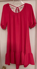 Ophelia Roe Mini Hot Pink Dress Short Sleeve NWT Free Shipping
