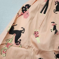 Pinup Couture Circus Dress Flare XS Pink 50s Retro Rockabilly Vanity Novelty
