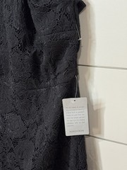 NEW NSR Norma Halter Midi Dress Black Size L