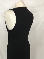 Shein Bodycon Maxi Dress Women’s Size L Sleeveless Black Dress NWT