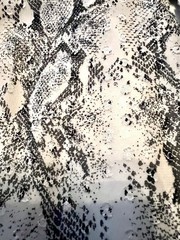 Altar’d State Snake Print Beige Black Long Sleeve Dress Size Small