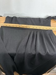 Rebecca B Women’s Basic Black Dress Size 12 NWT Window Pane Sleeve Stretchy