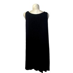 SAINT TROPEZ WEST Black Sleeveless Maxi Dress Women&rsquo;s 1X Tank Style Summer Vaca