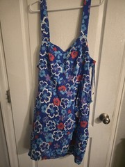 NWT Disney Parks The Dress Shop Stitch Vacation Mode Blue Dress Size 1X