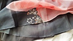 Ted Baker Noura Blenheim Palace Rose jewel Fit & Flare Evening Dress Size 8 TB1