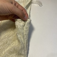Scully Lace Crochet Fit and Flare Dress Cream Ivory Boho S Cowgirl Western
