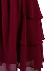 Women&rsquo;s 1920s Inspired Tiered Skirt Flapper Dress *3804